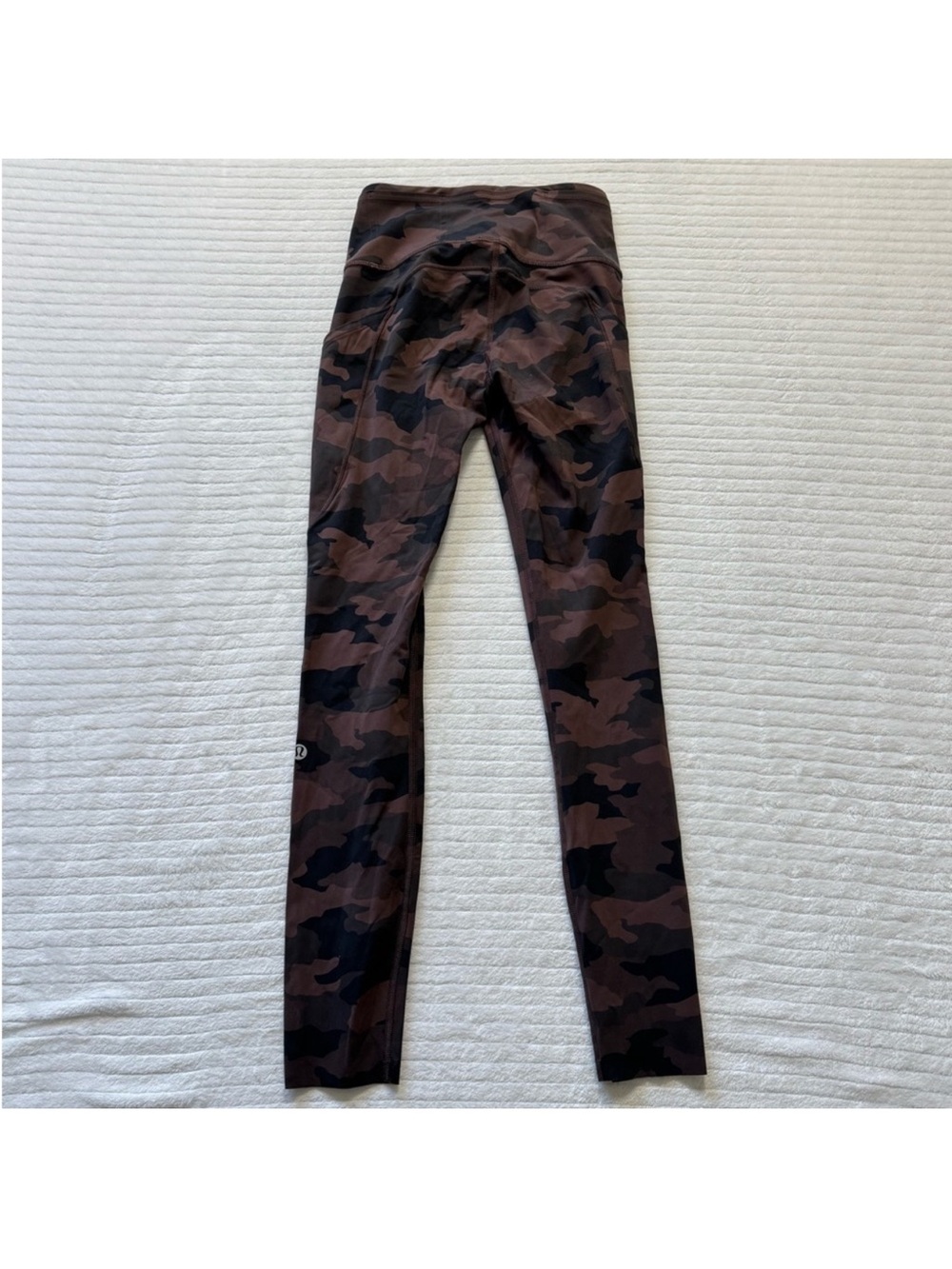 lululemon athletica Brown & Black Camo Leggings